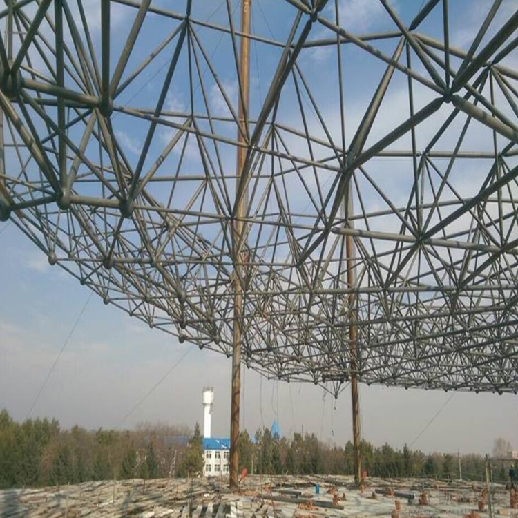 峨眉山球形网架钢结构施工方案
