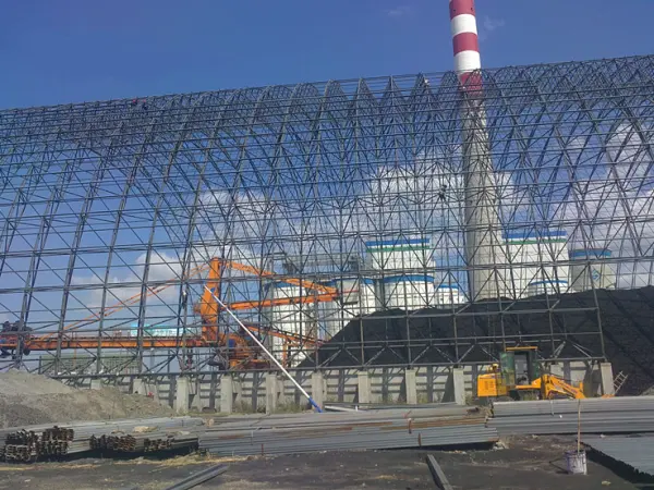 峨眉山煤棚网架