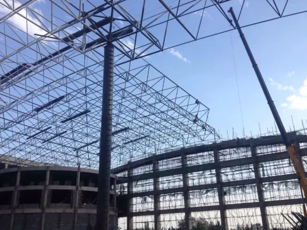 峨眉山煤棚网架